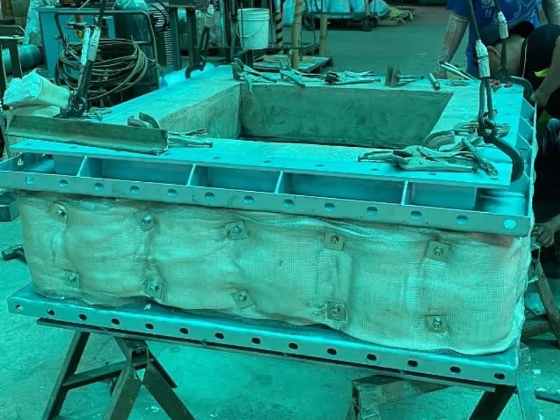 耐800℃以上的非金屬膨脹接頭